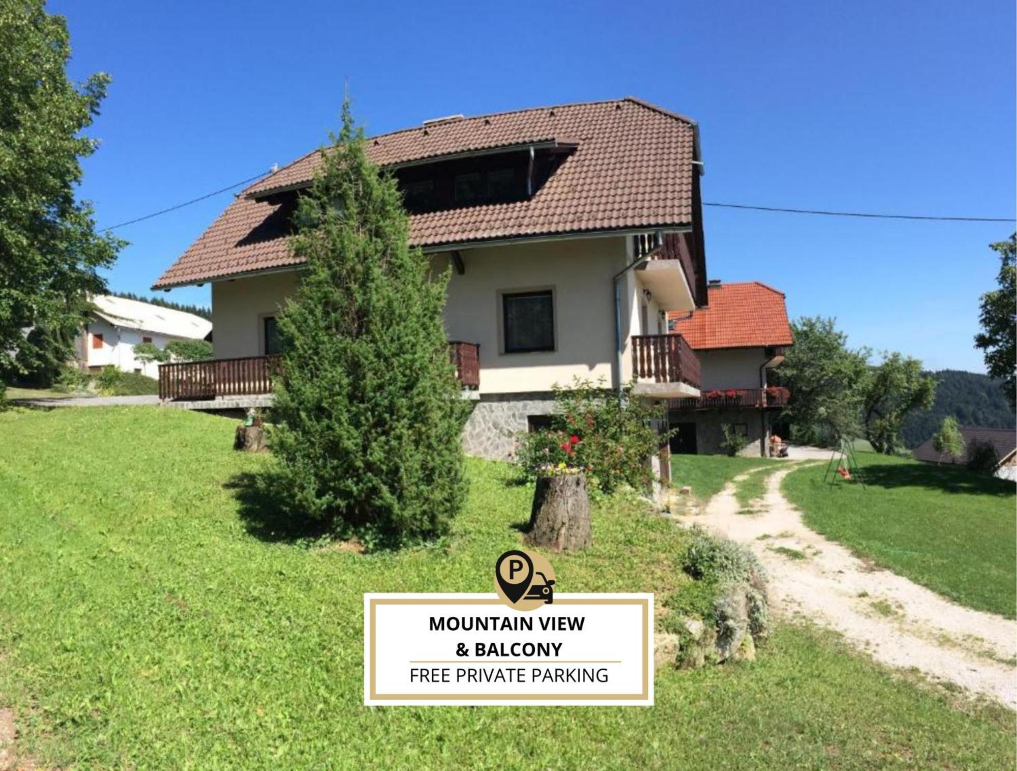 Готель Tourist Farm Pacnik Resnik Екстер'єр фото